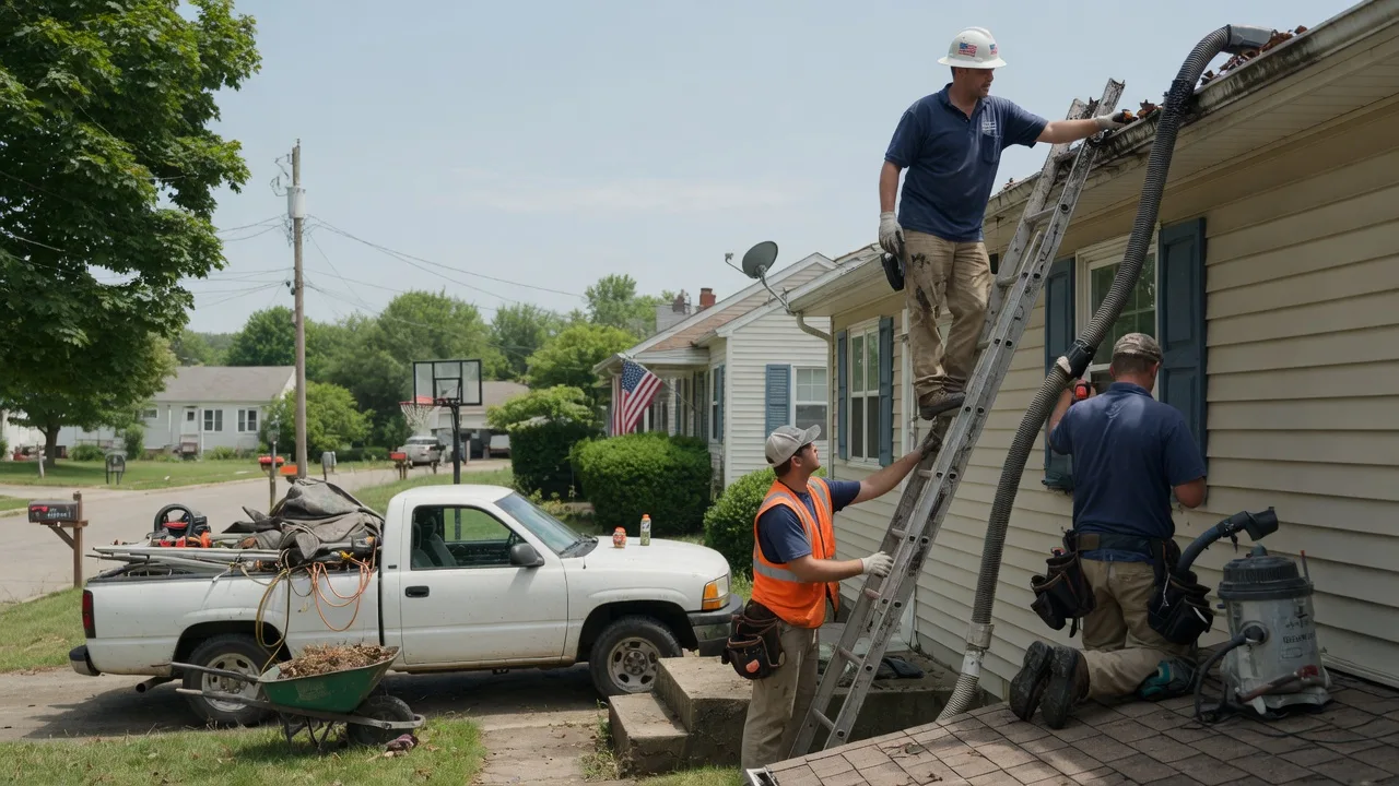 Gutter Installation in Pittsfield, IL near me